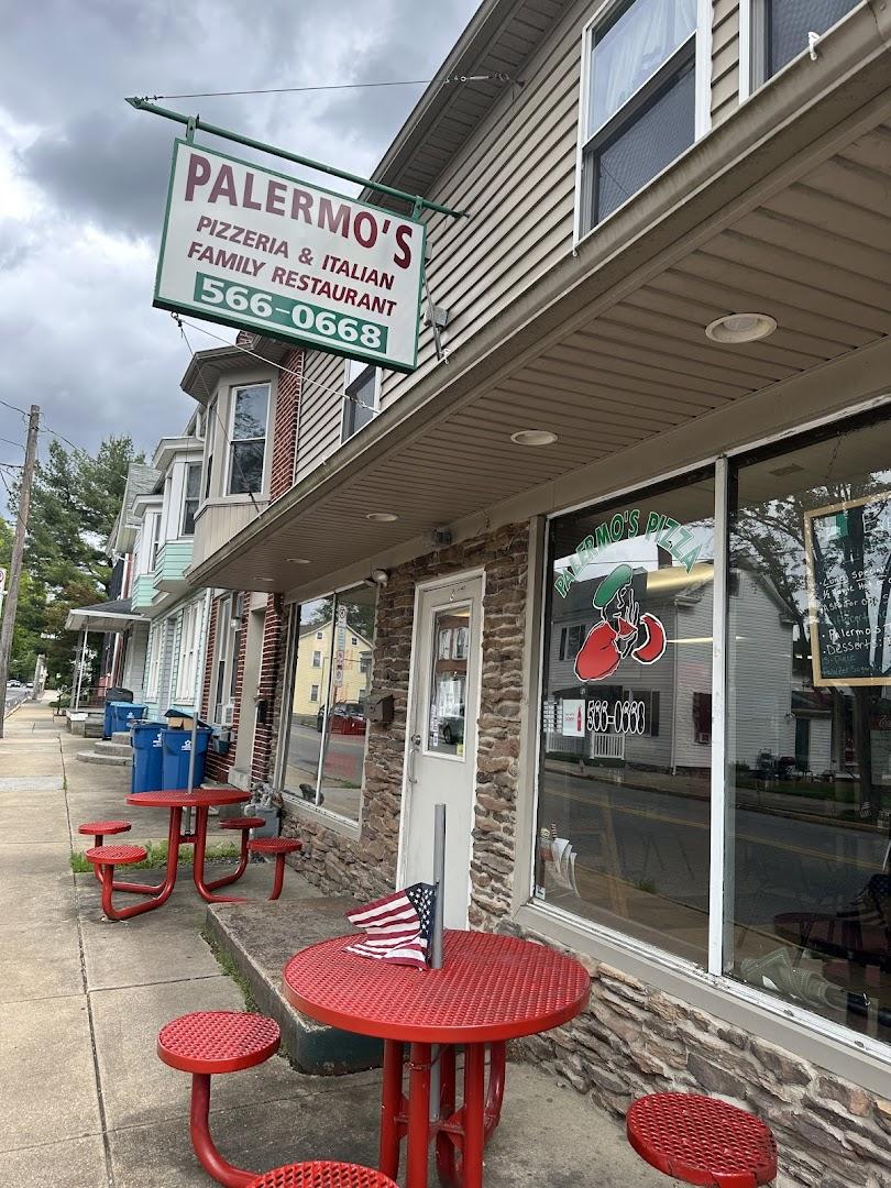 Palermo's Pizzeria Menu